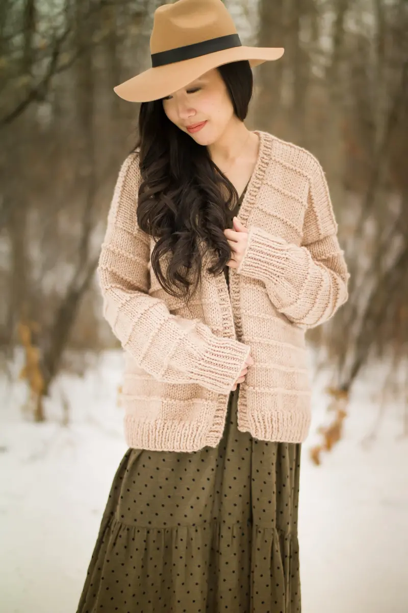 Knit Kit - Ridgeline Cardigan 1