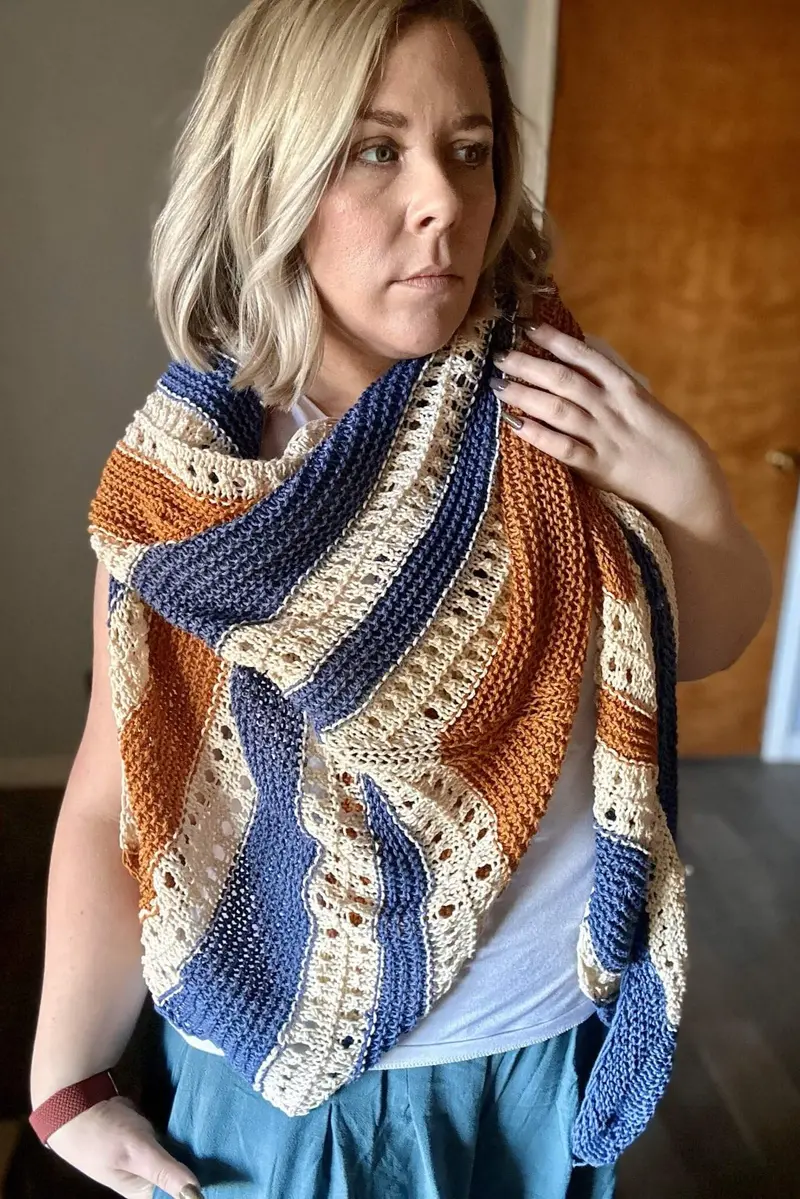Knit Kit - Rising Kite Shawl 1