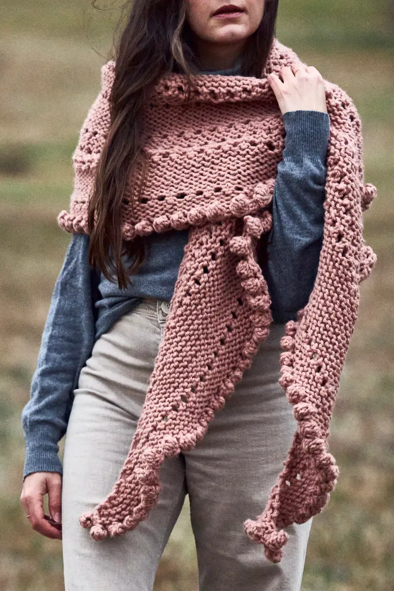 Knit Kit - Romance Wrap 1
