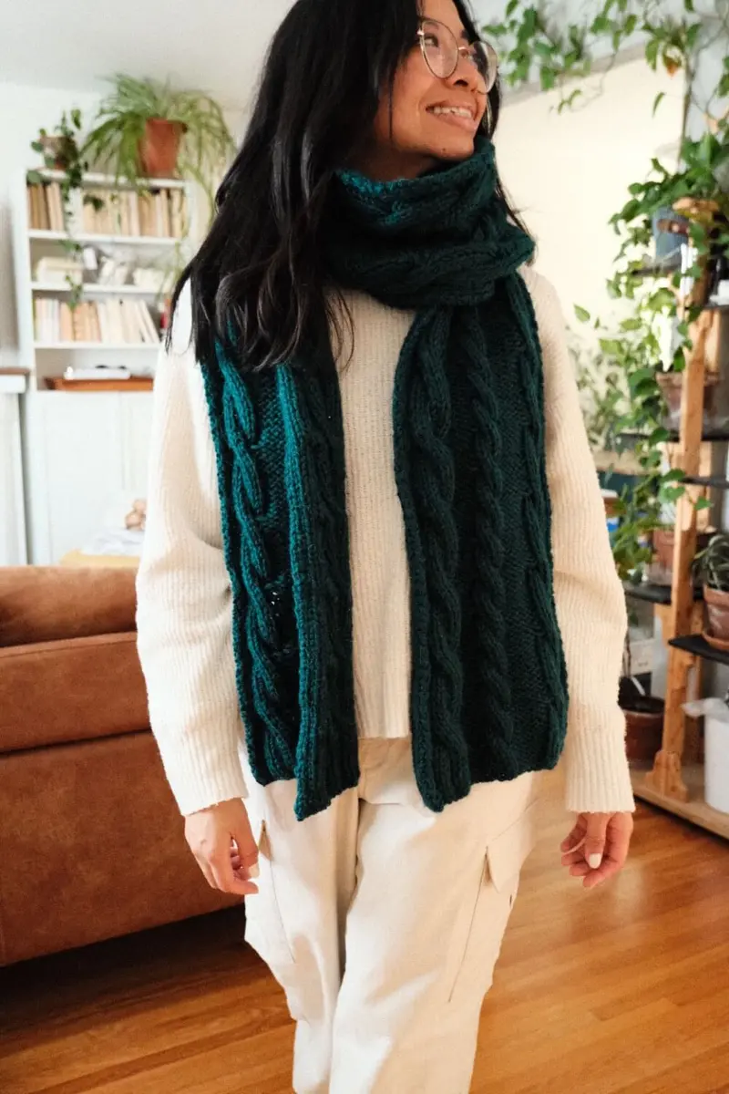 Knit Kit - Rowan Scarf (Knit) 1