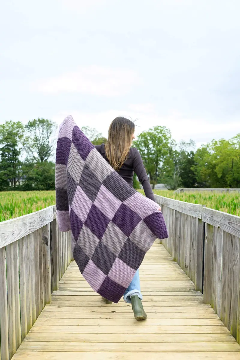 Knit Kit - Sando Small Afghan 1