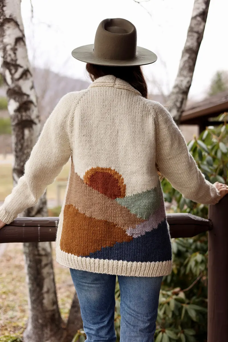 Knit Kit - Santa Fe Cardigan 2