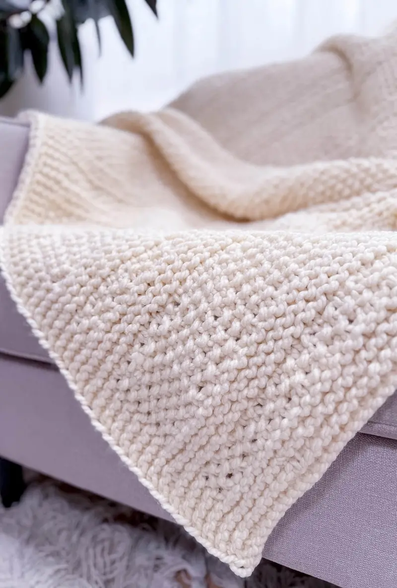 Knit Kit - Seedling Blanket 1