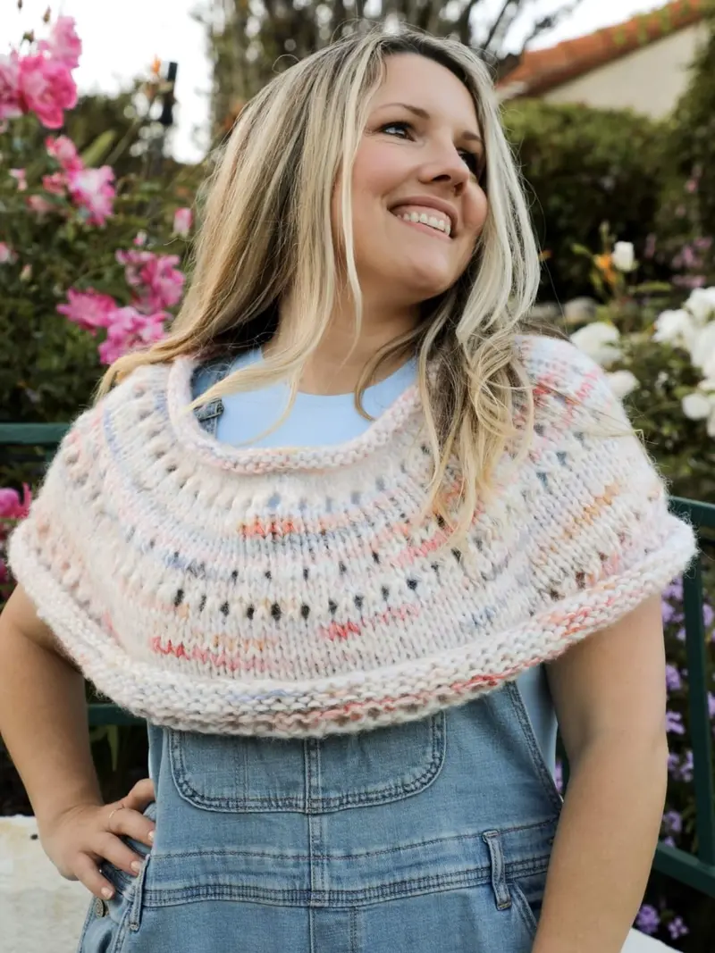 Knit Kit - Sherbet Wrap 1