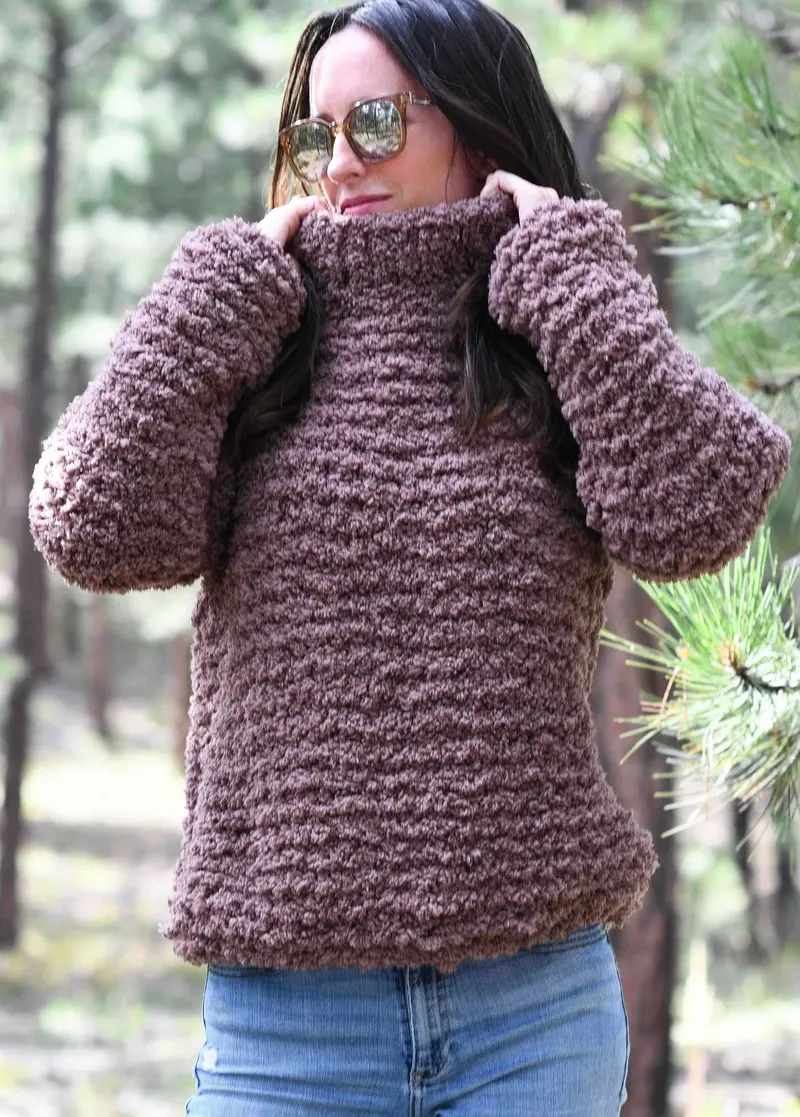 Knit Kit - Sherpa Pullover 2
