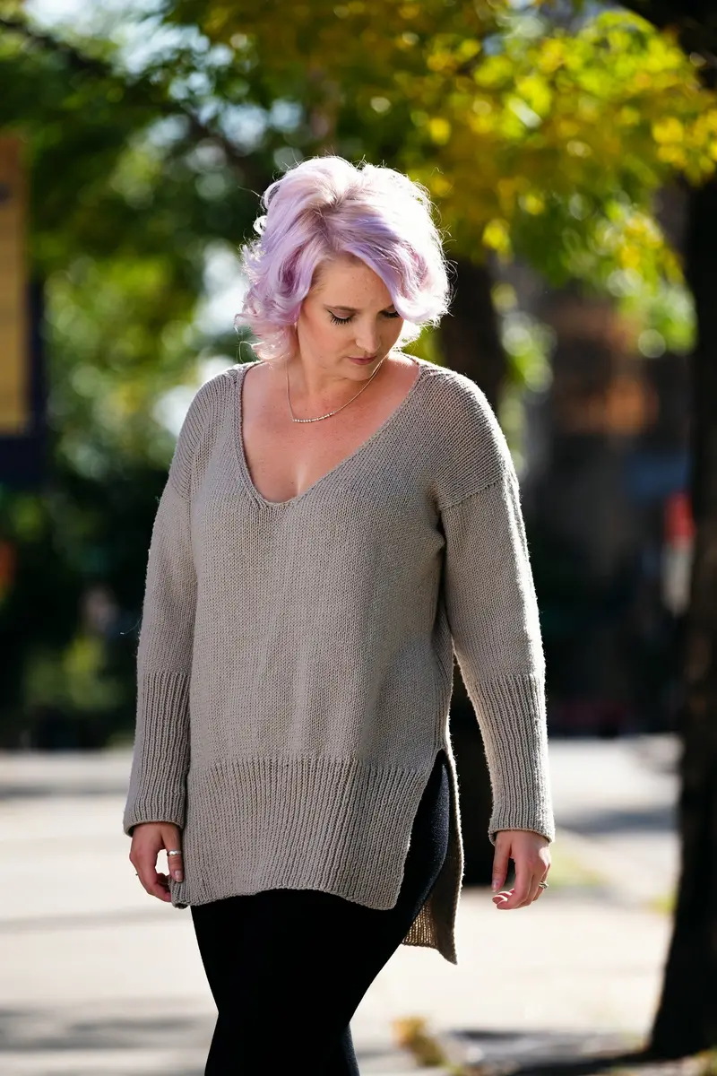 Knit Kit - Side Split Pullover 1