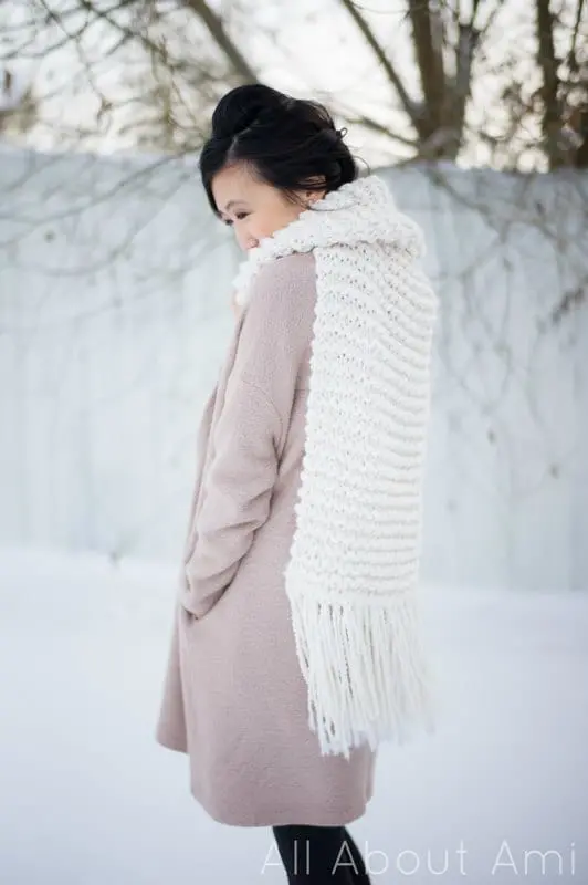 Knit Kit - Simple Garter Stitch Scarf 1
