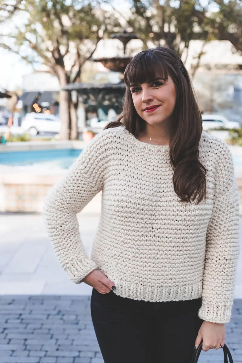 Knit Kit - Simple Knit Sweater 1