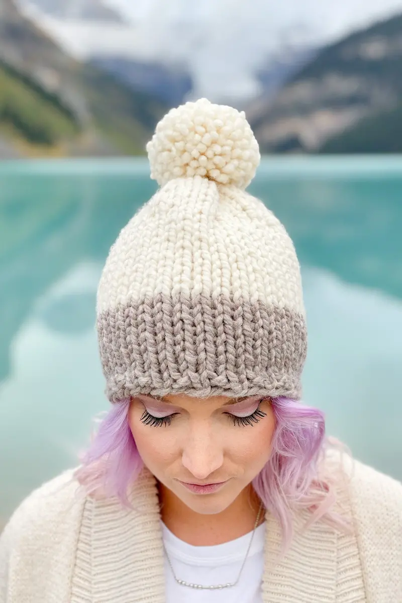 Knit Kit - Snow Cap Hat 1