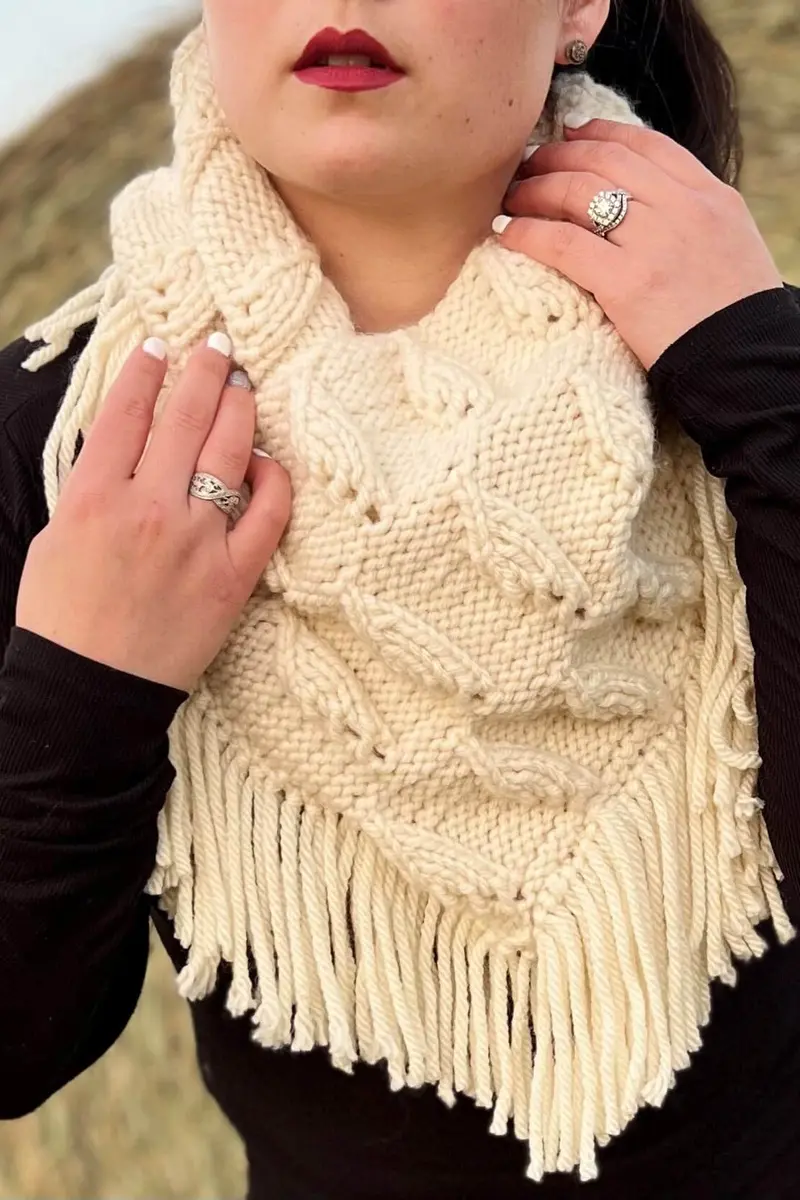 Knit Kit - Snowdrop Cowl 1