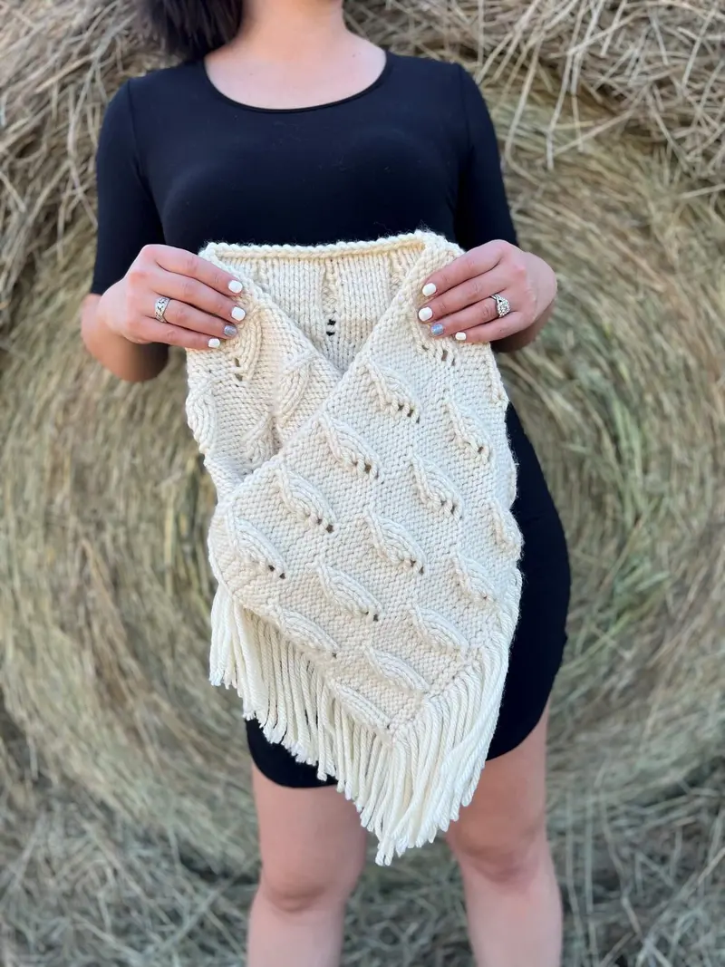 Knit Kit - Snowdrop Cowl 2