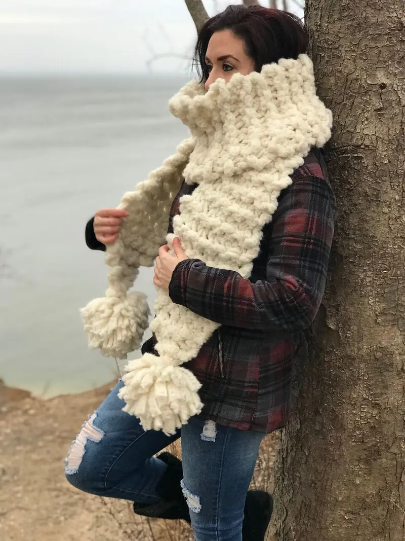 Knit Kit - Statement Scarf 2