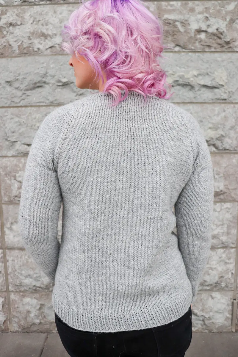 Knit Kit - Stockinette Beginner Raglan Lite 2