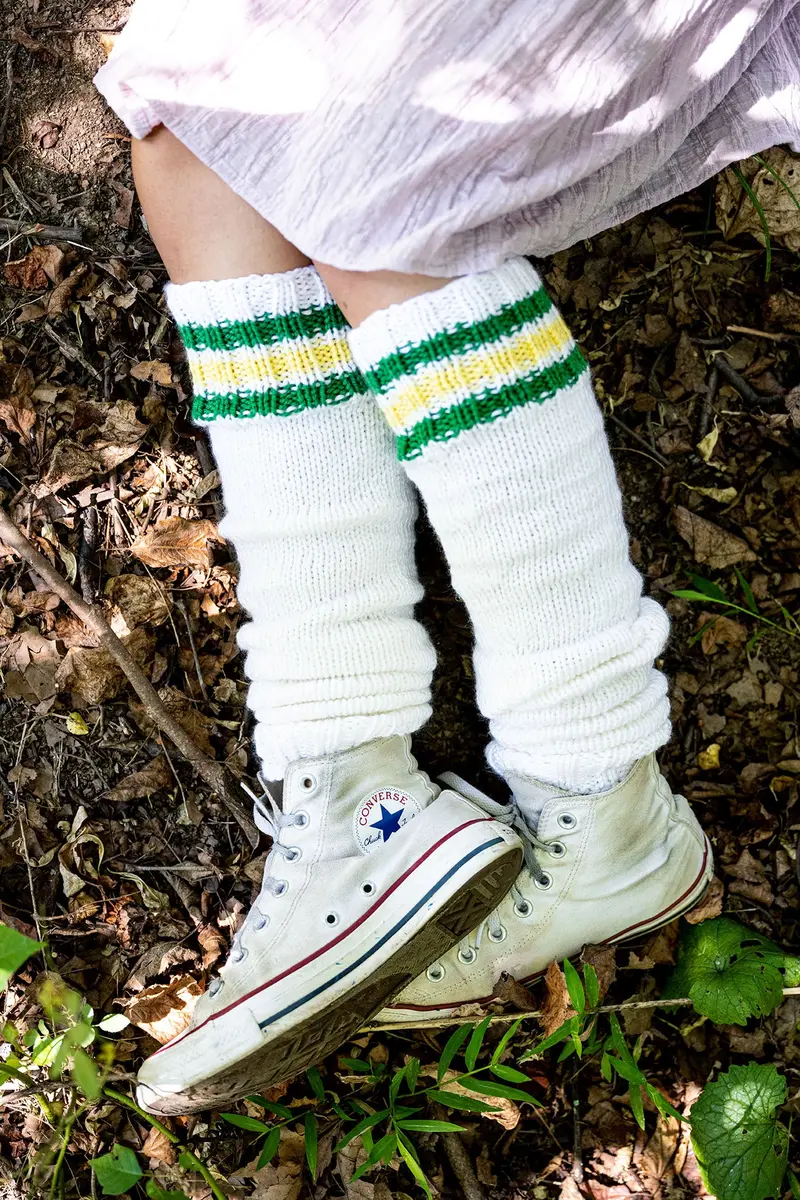 Knit Kit - Stranger Things Leg Warmers 1