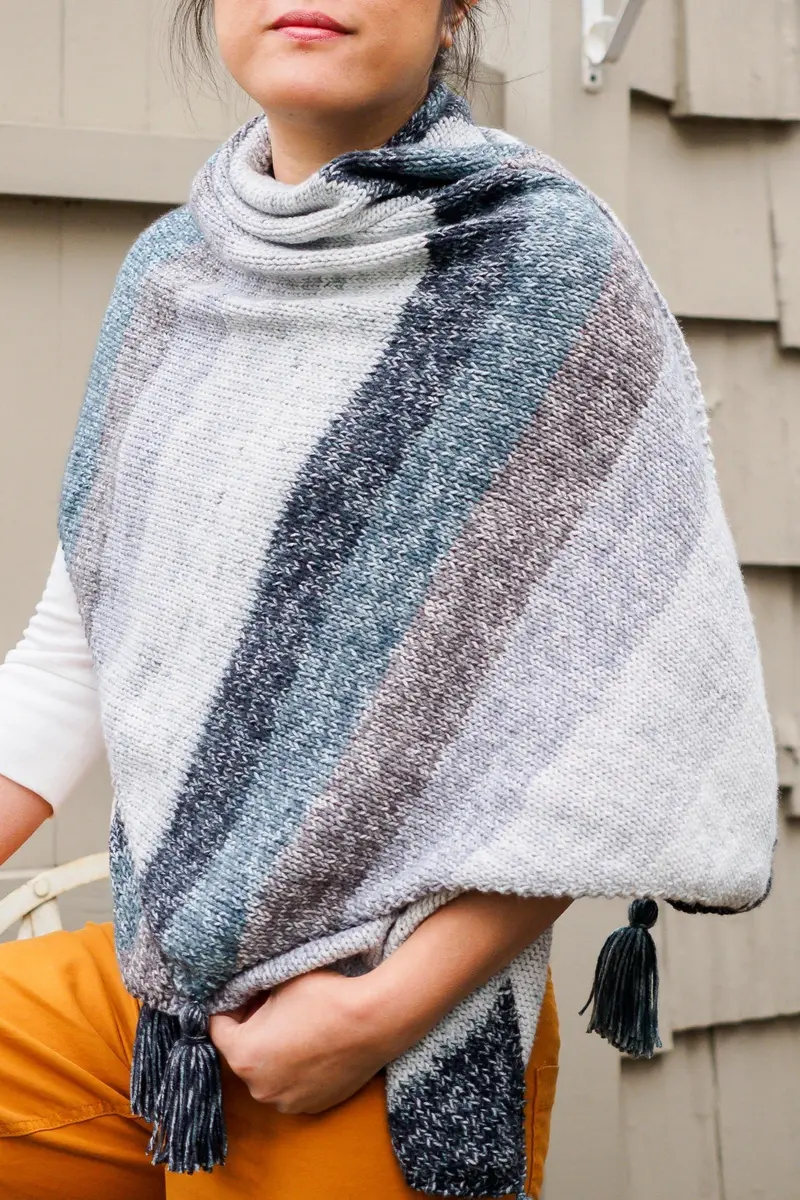 Knit Kit - Strata Wrap 1