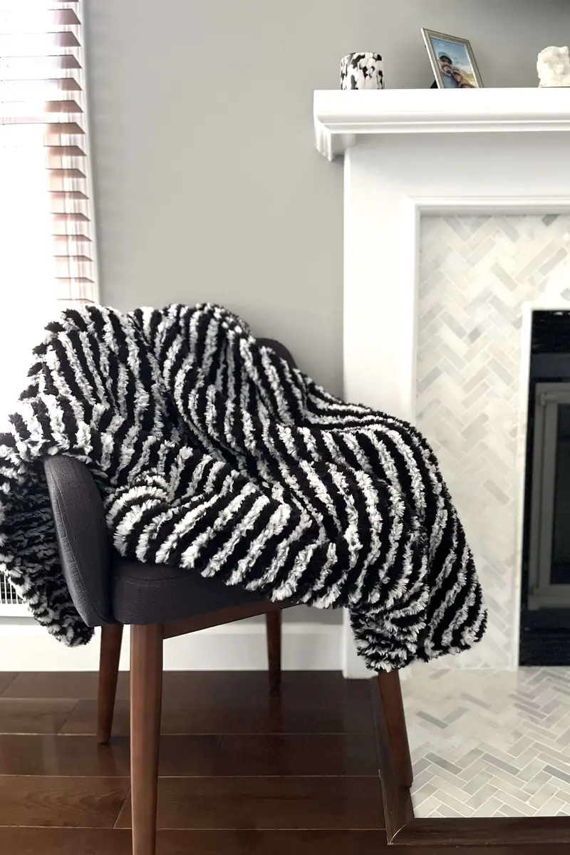 Knit Kit - Stripes For All Seasons Throw 1