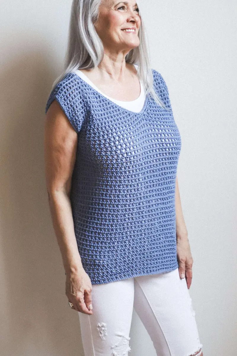 Knit Kit - Summer Blossom Top 1