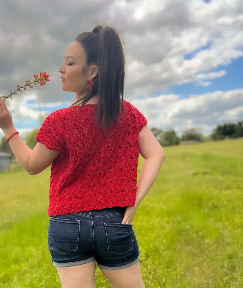 Knit Kit - Summer Vibrations Top 2