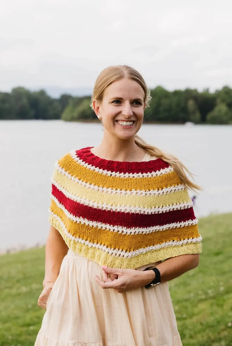 Knit Kit - Sunset Breeze Wrap 2
