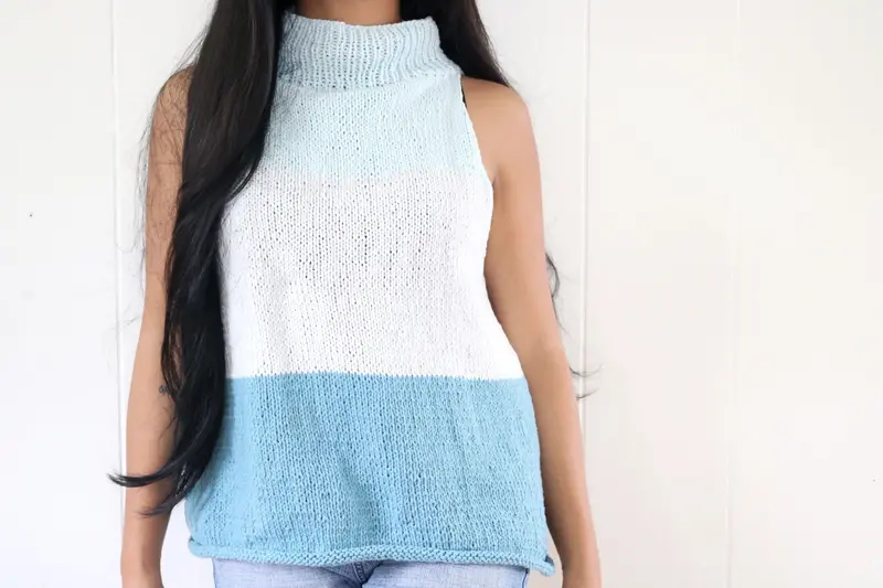 Knit Kit - Tana Turtle Tank 1