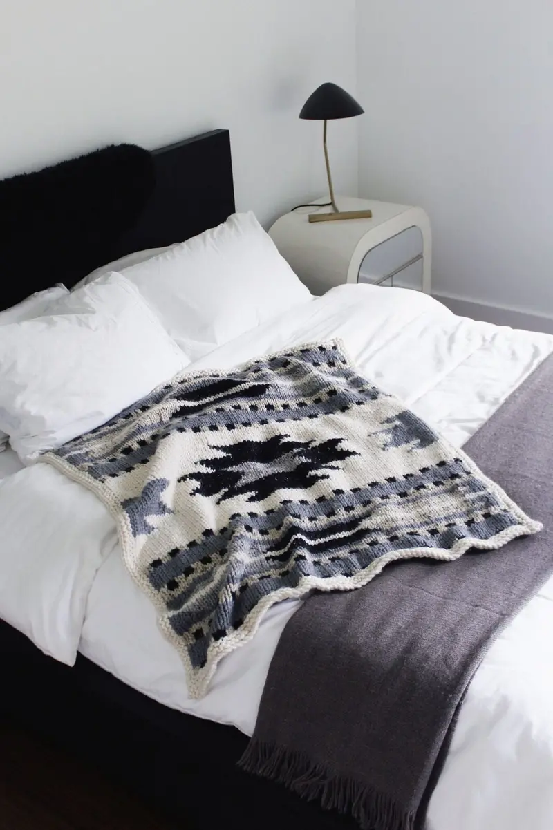 Knit Kit - Taos Lap Blanket 2