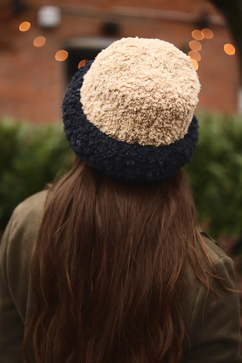 Knit Kit - Teddy Bucket Hat 2