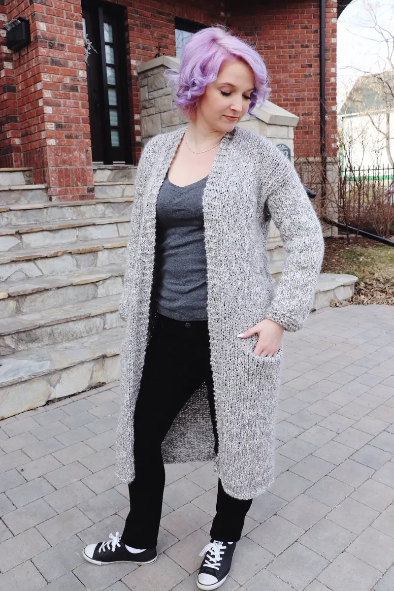 Knit Kit - Teddy Cardi 2