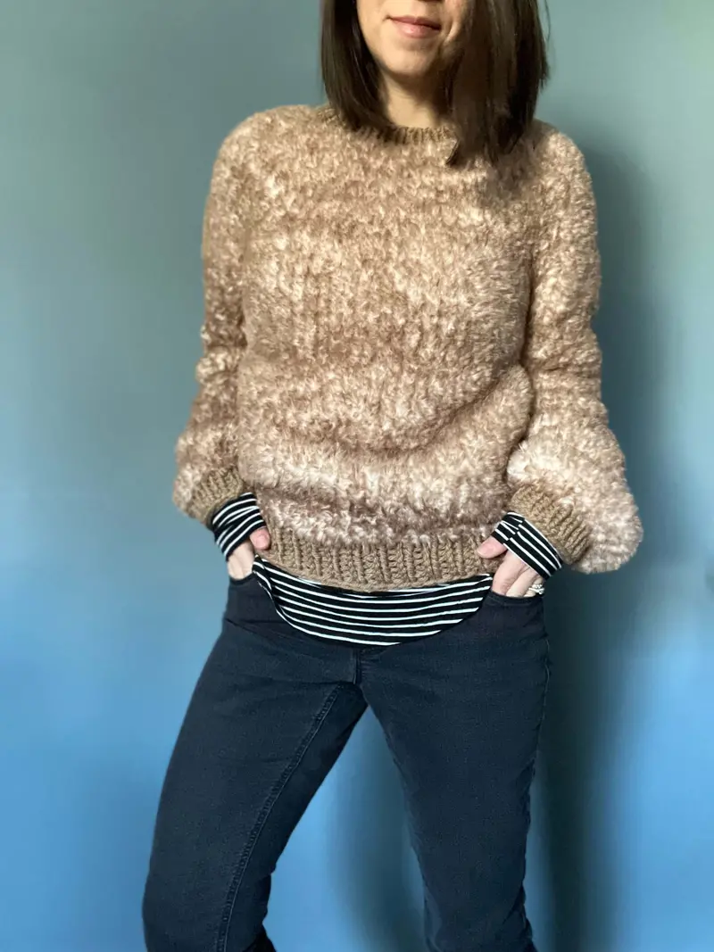 Knit Kit - Teddy Sweater 2