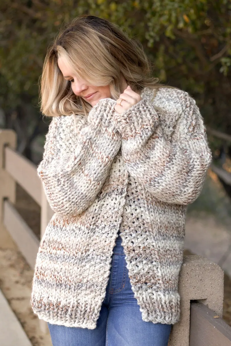 Knit Kit - Tenby Cardigan 1