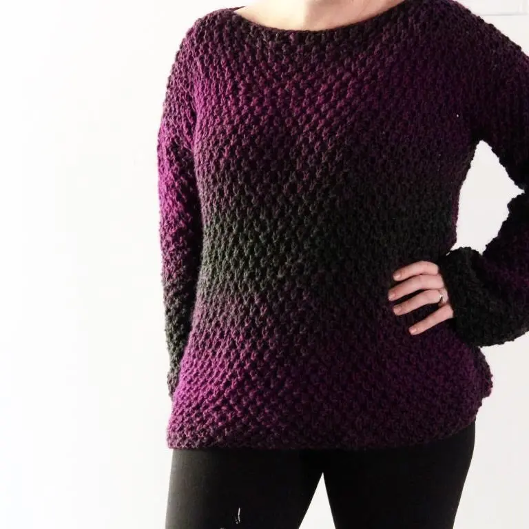 Knit Kit - The Amethyst Sweater 1