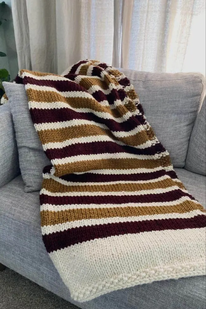 Knit Kit - The Camper Blanket 1