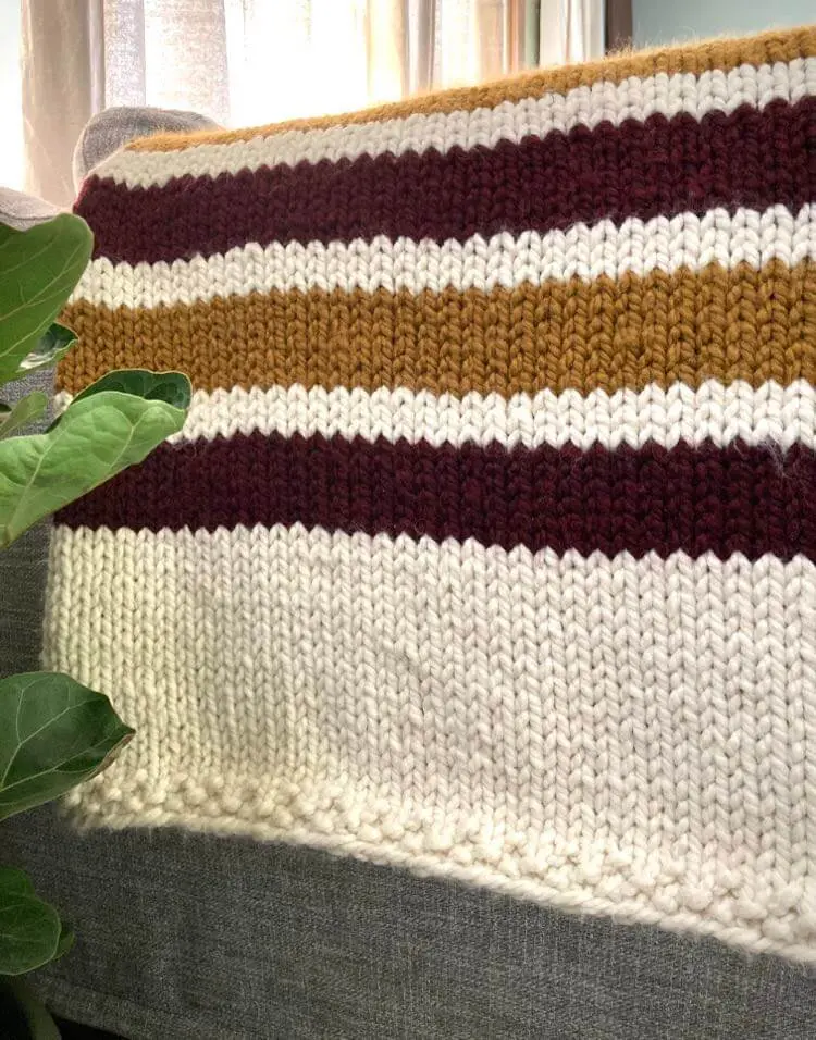 Knit Kit - The Camper Blanket 2