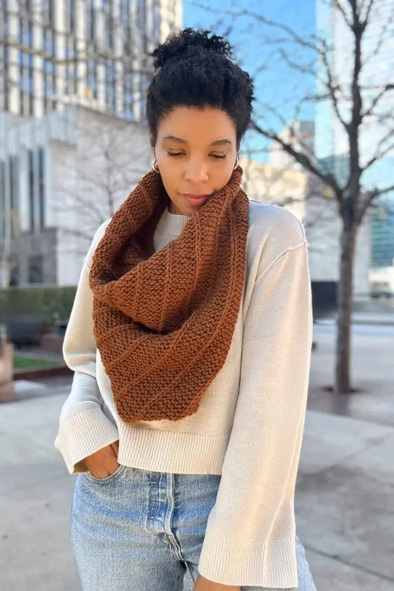 Knit Kit - The Citywind Cowl 1