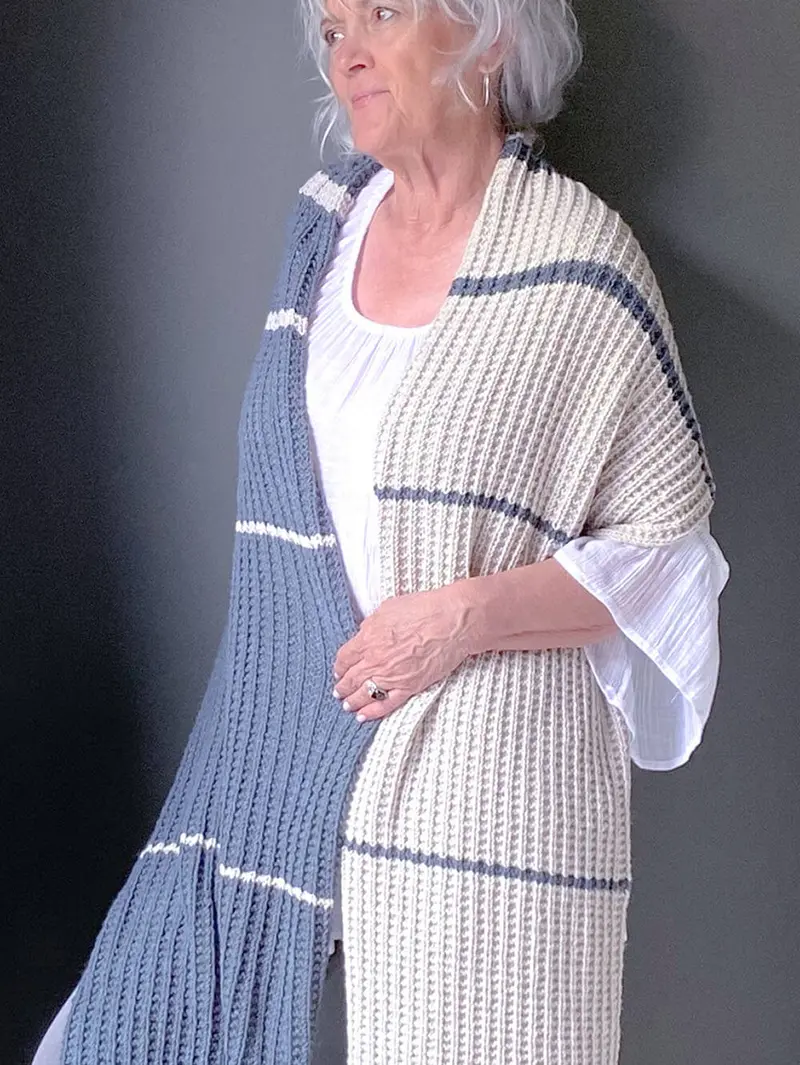 Knit Kit - The Fibonacci Wrap 2