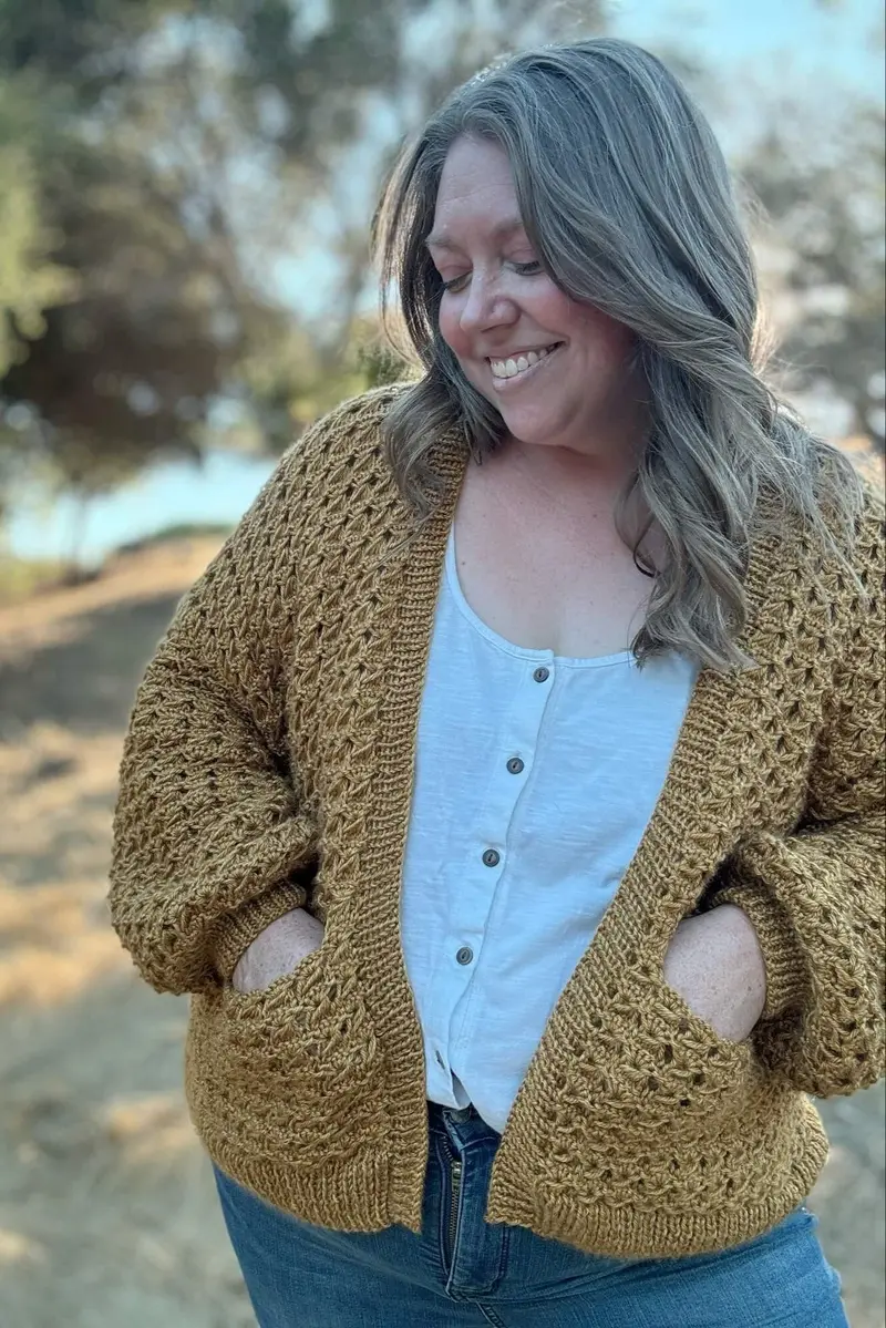 Knit Kit - The Marigold Cardigan 1