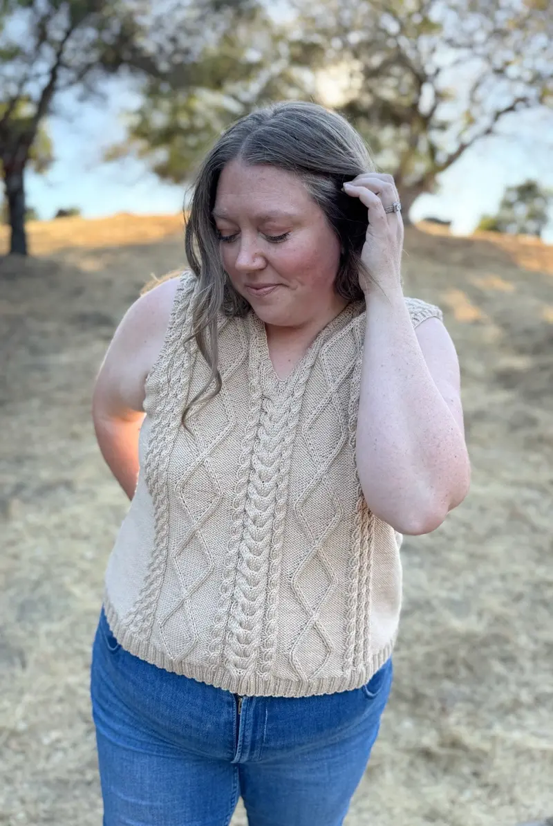 Knit Kit - The Peregrine Tank 1