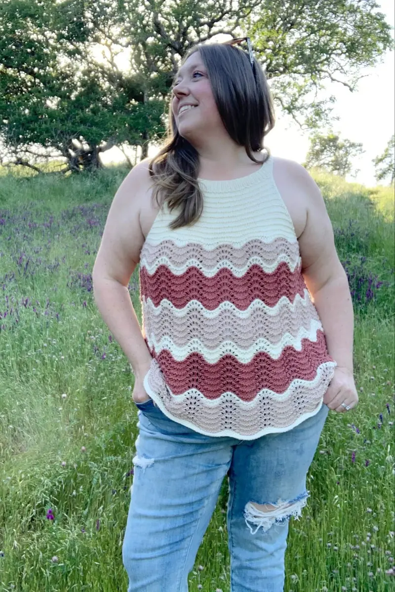 Knit Kit - The Tesni Tank 1