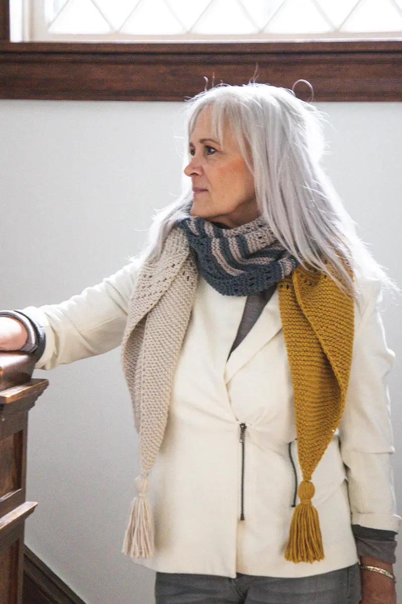 Knit Kit - The Textured Wrap 1