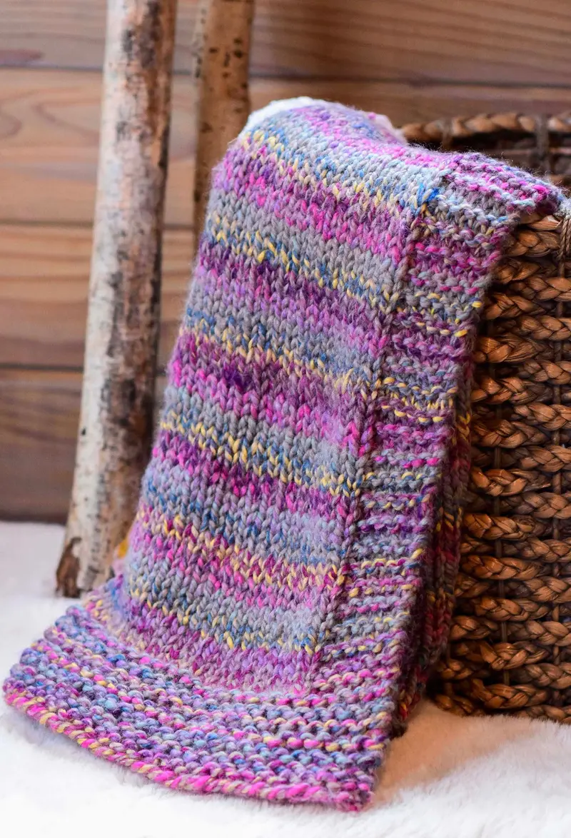 Knit Kit - Timberland Tweed Throw 2