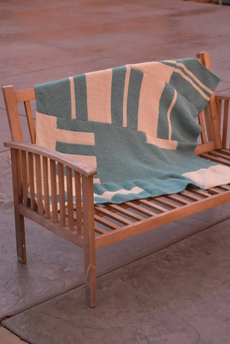 Knit Kit - Timeline Throw 1