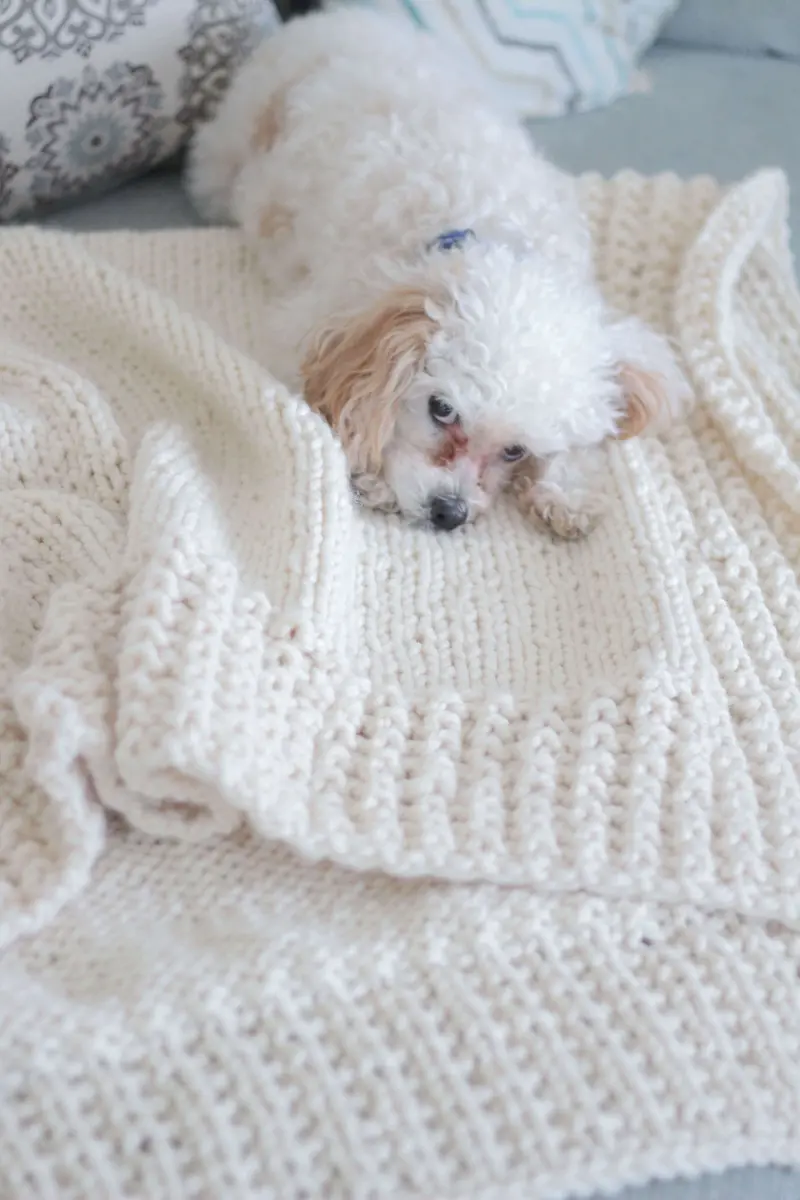 Knit Kit - Tullamore Throw 1