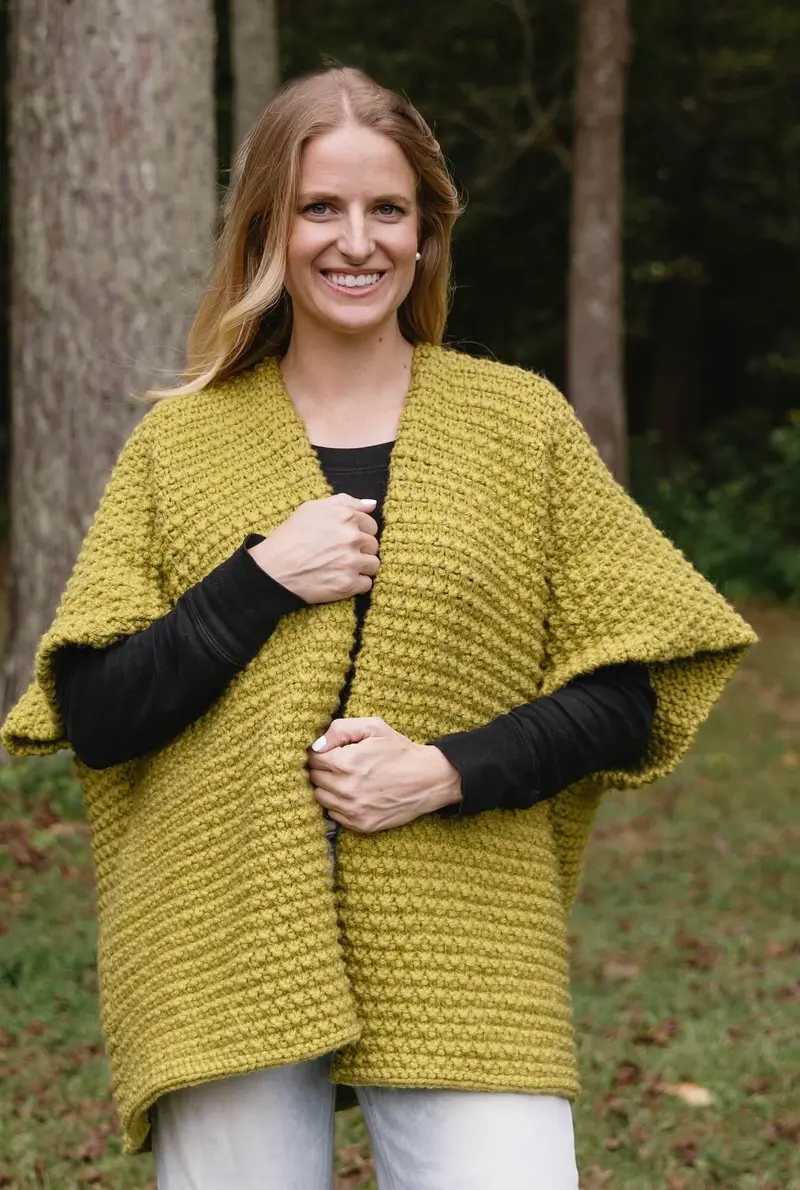 Knit Kit - Vale Poncho Cardi 2