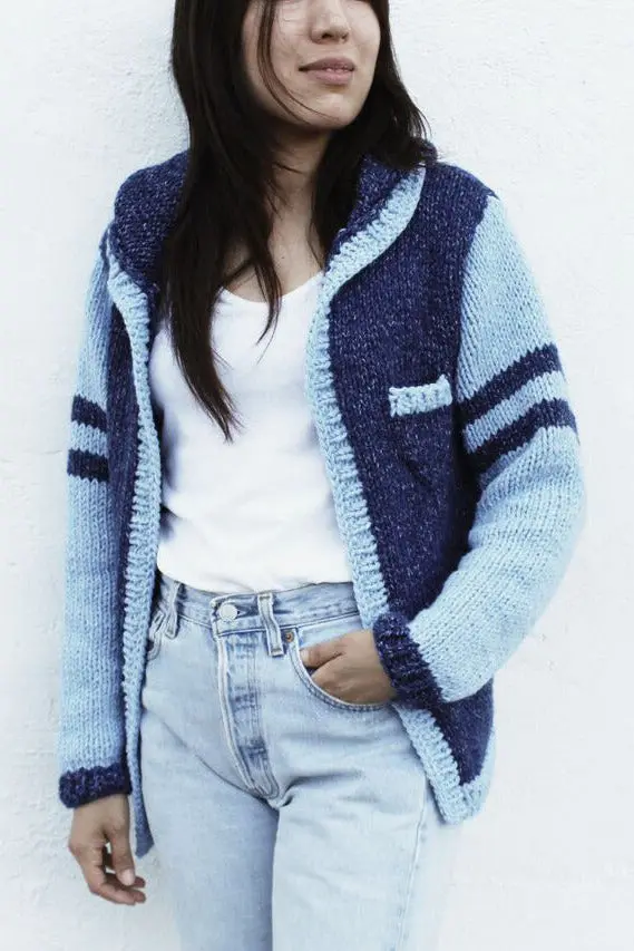 Knit Kit - Varsity Hoodie 1