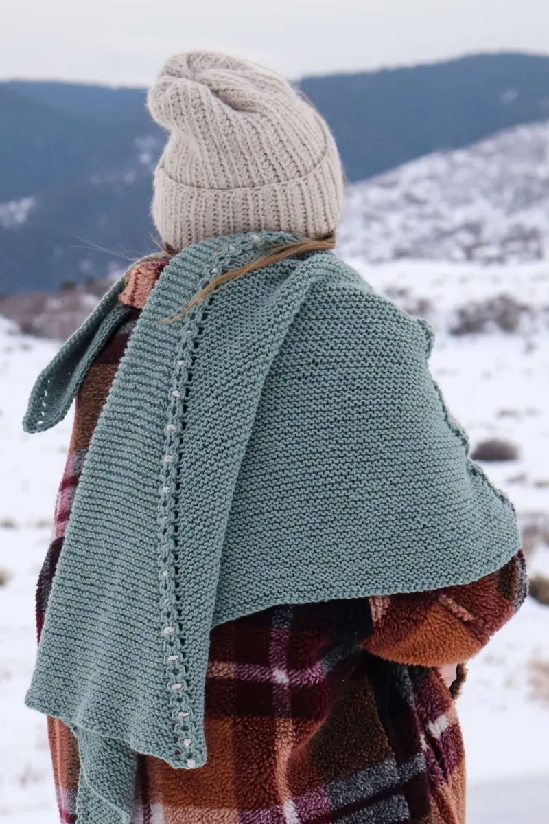Knit Kit - Wildest Winter Shawl 1