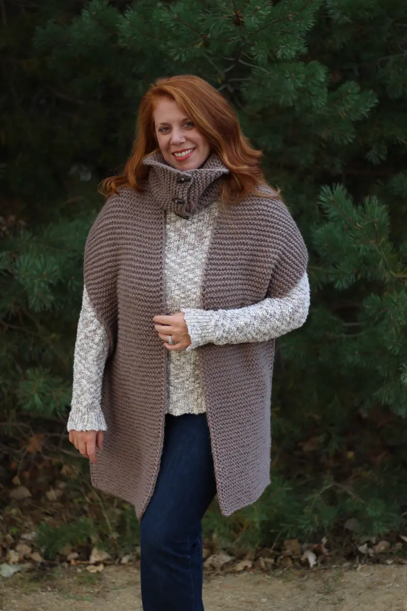 Knit Kit - Winter's Embrace Wrap 1