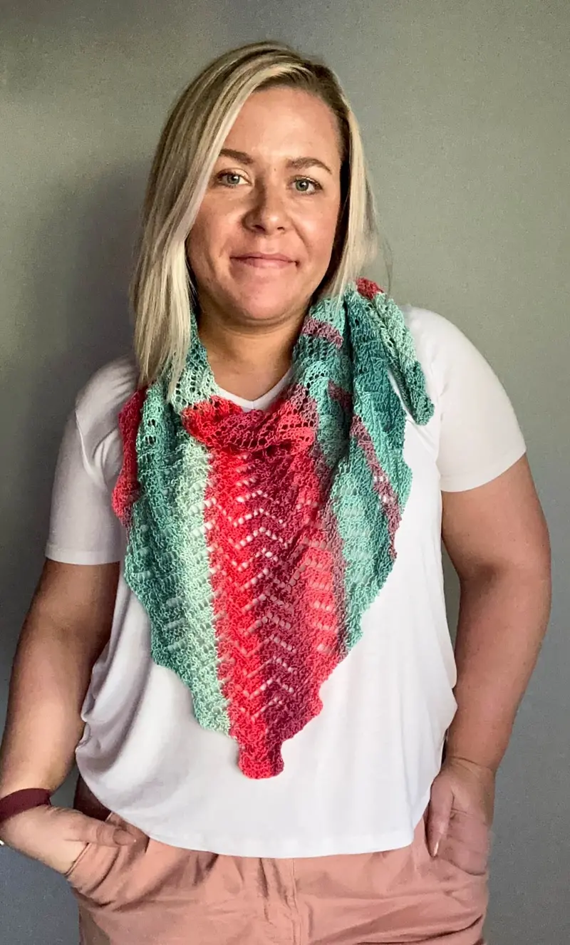 Knit Kit - Zig My Zag Shawl 1