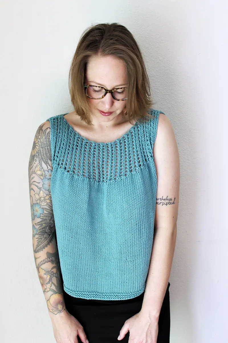 Knit Kit - Zygnema Tank 1