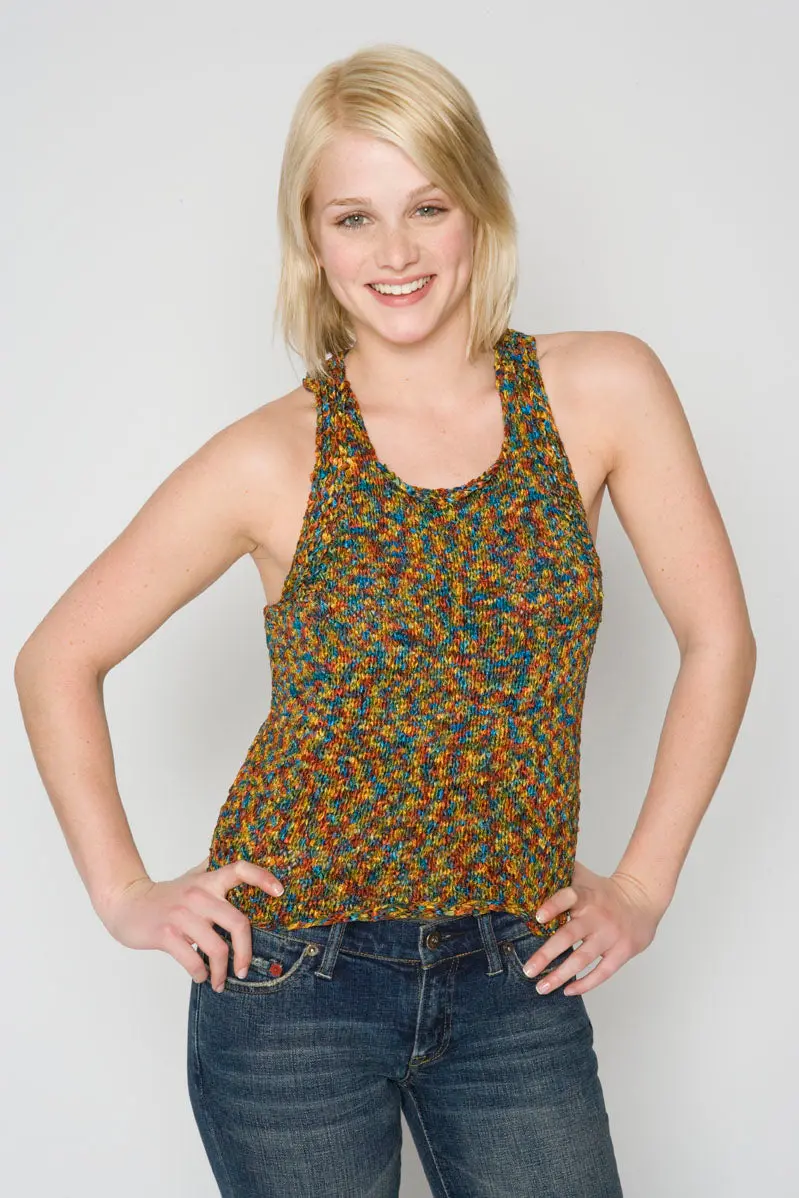 Knit Racerback Tank Pattern (Knit) 1