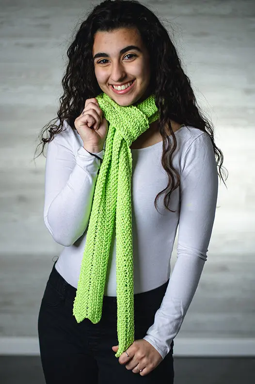 Knit Ripple Scarf 1