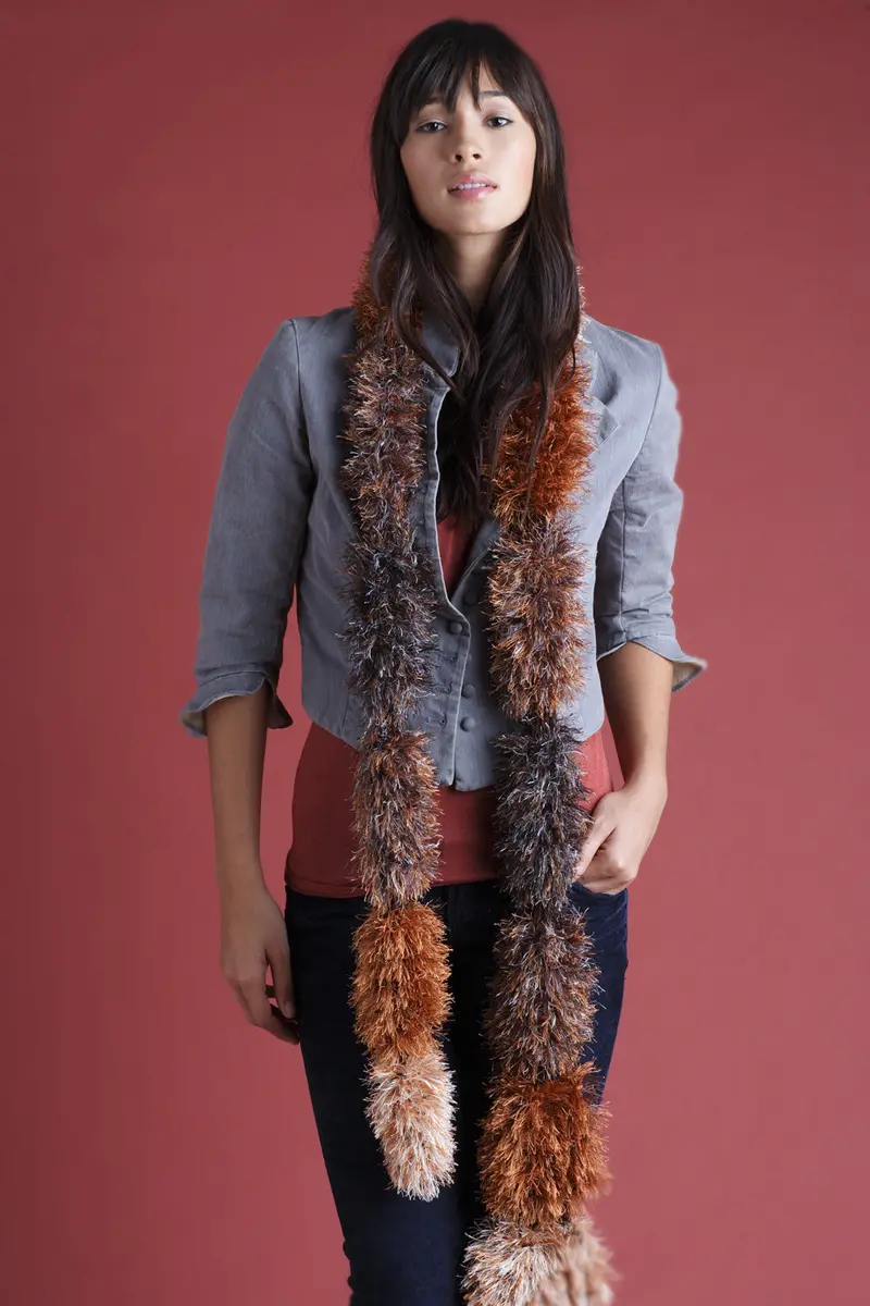 Knit Segment Scarf Pattern (Knit) - Version 2 1